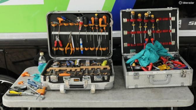 Two more Cannondale mechanics display highly individual customised tool cases