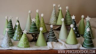 Don't settle for one Christmas tree this year, have lots with this cool, quirky advent design