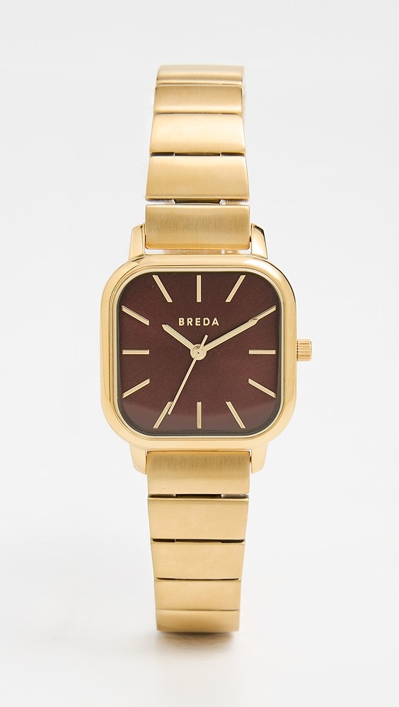Esther Watch - Gold/espresso