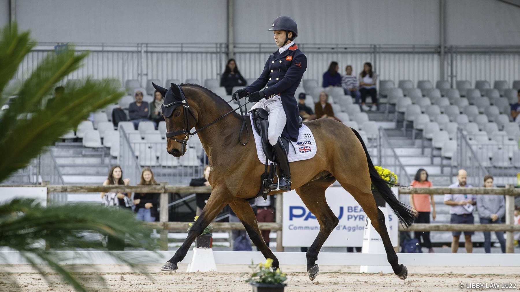 Harry Meade riding Tenareze at Pau Horse Trials