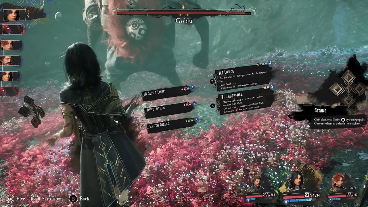 Combat shown in Expedition 33 gameplay reveal on Youtube