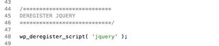 You may need to de-register WordPress' original copy of jQuery