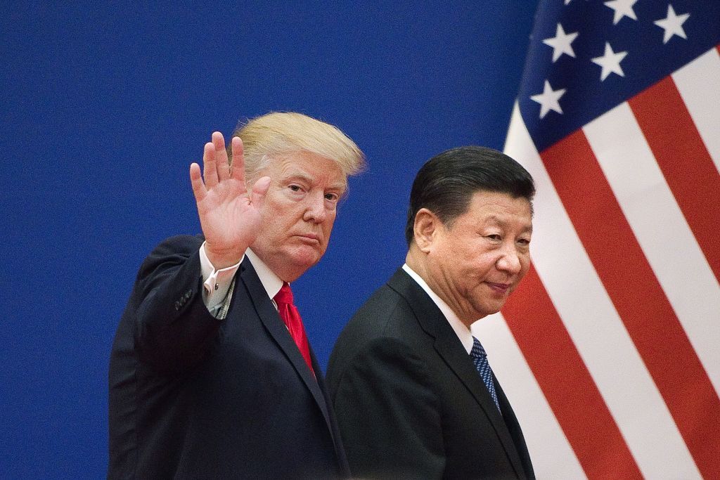 Donald Trump and Xi Jinping