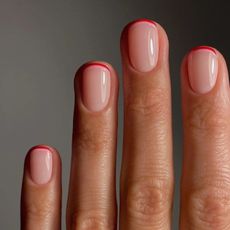 @matejanova Double French Tip Nails