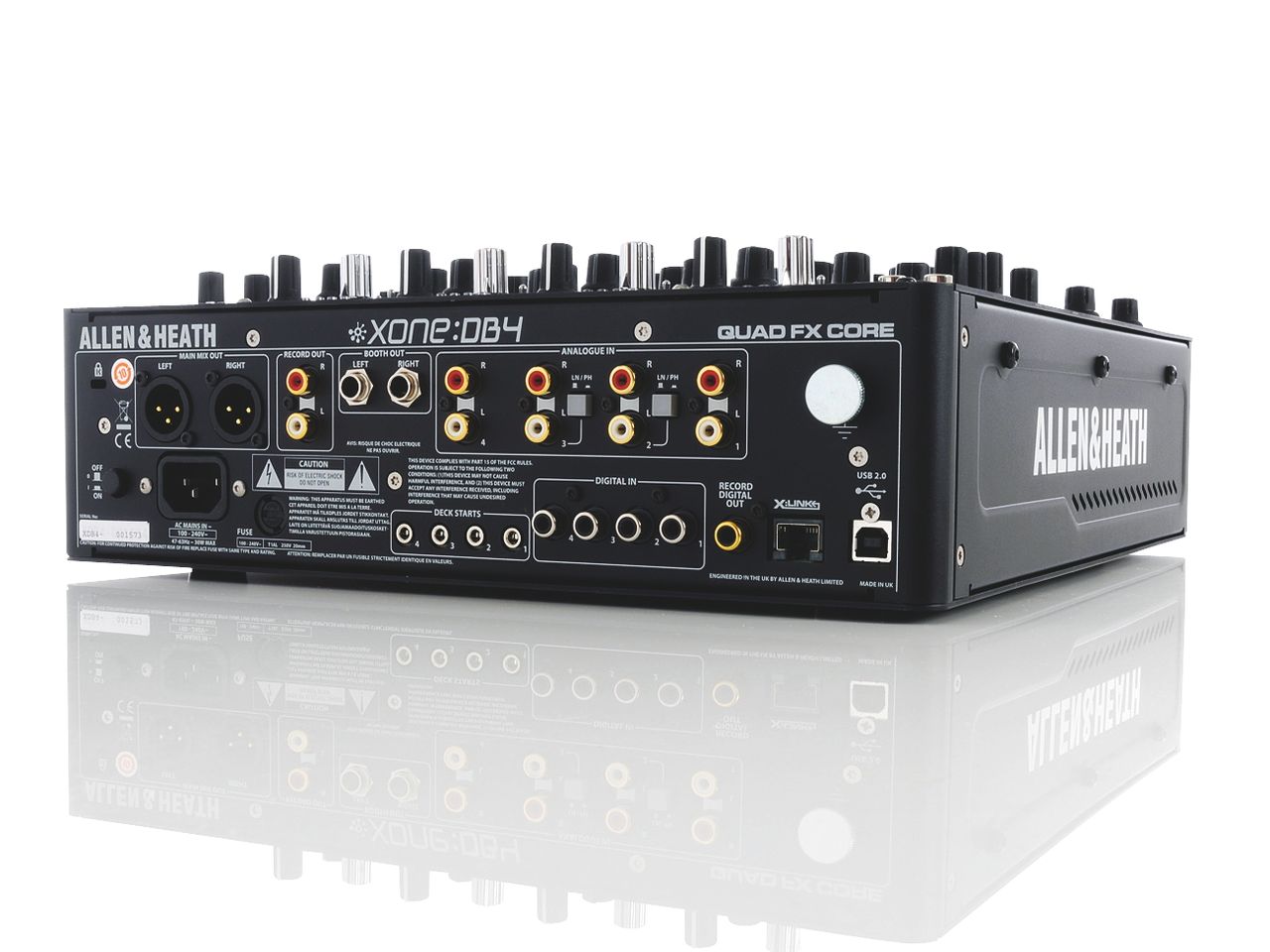 Each channel has a built-in looper, with lengths on tap from 1/16 beats to 4 bars.