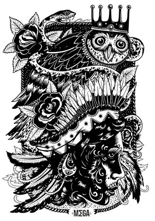 Ollie Munden - Gypsy, Owl, Snake