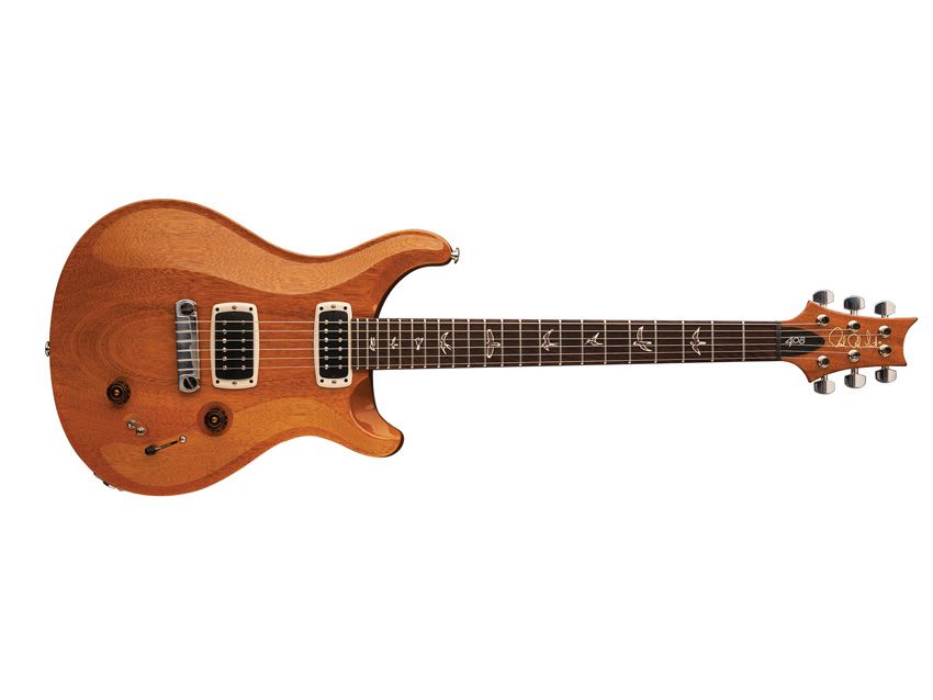 The all-mahogancy PRS 408 Standard.