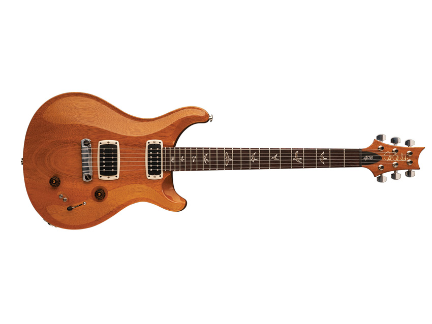The all-mahogancy PRS 408 Standard.
