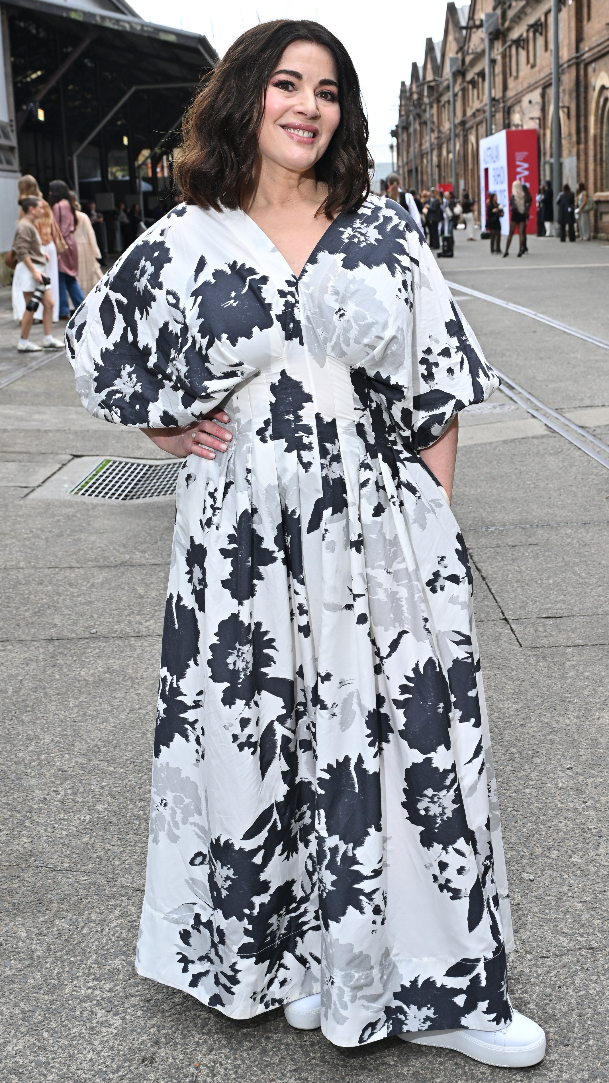 Nigella Lawson attends Australian Fashion Week 2025
