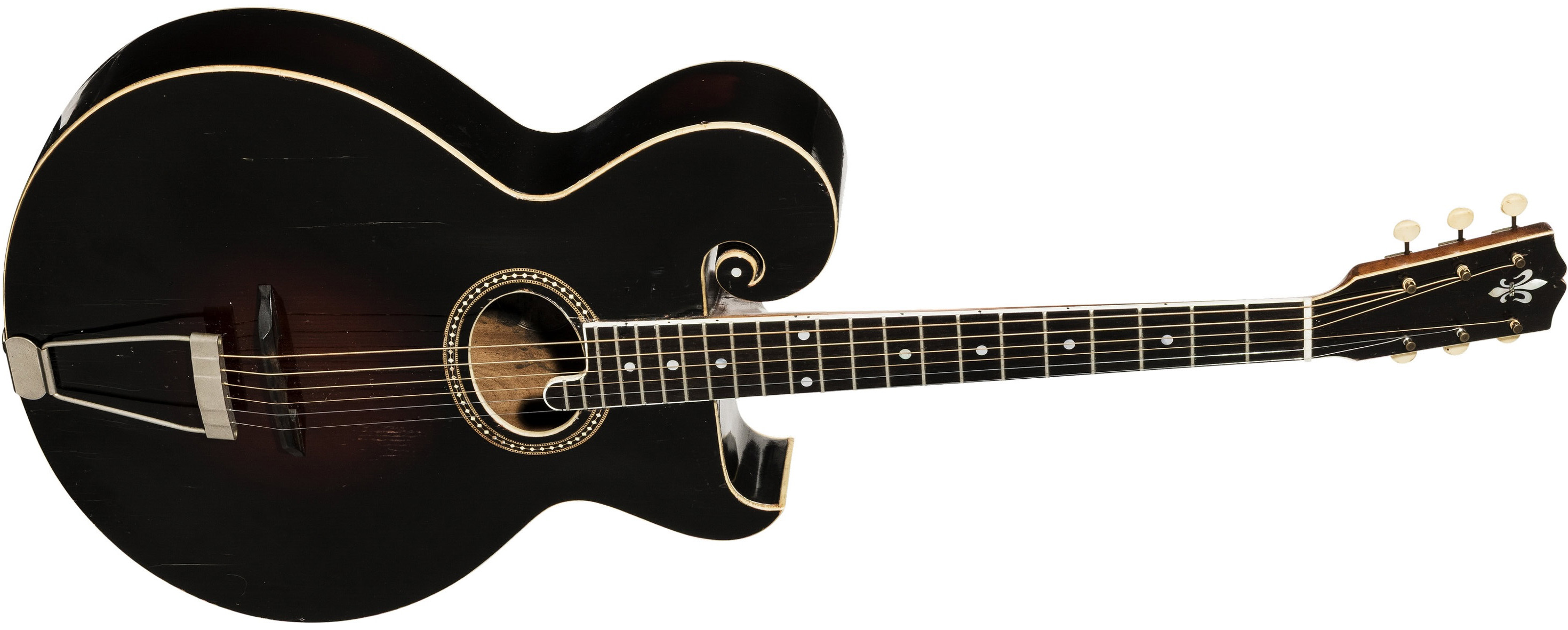 Beatles &amp;amp; Cream Era Icon: George Harrison / Eric Clapton 1913 Gibson "Pattie" Style-0 Archtop Acoustic Guitar, Serial # 14106