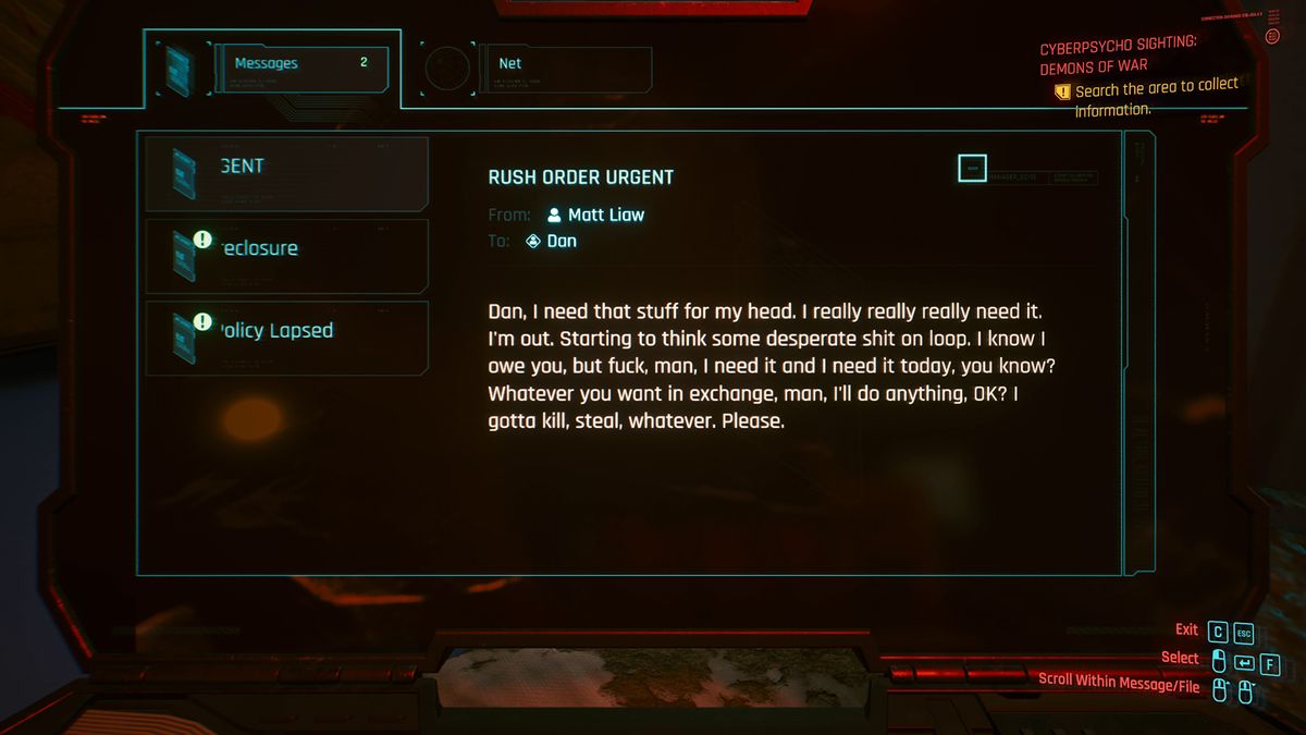Cyberpunk 2077 Cyberpsycho