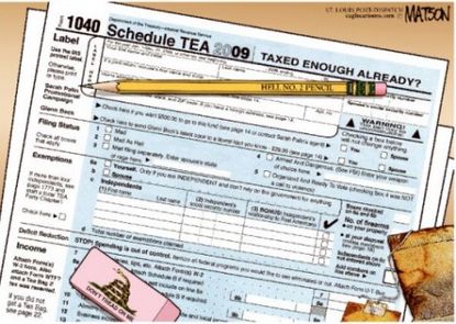 A Tea Partier's taxes