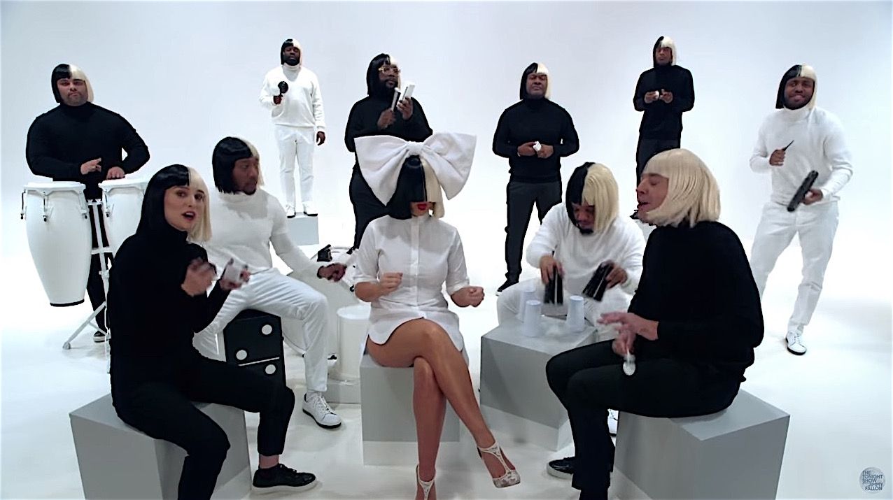 Jimmy Fallon, Natalie Portman, and SIa sing &amp;quot;Iko Iko&amp;quot;