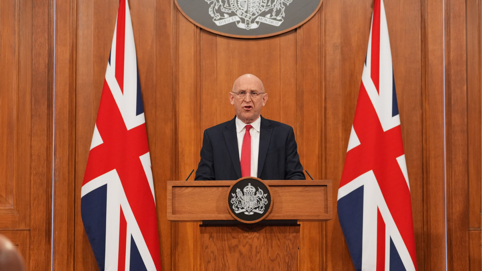 UK Defence Secretary John Healey