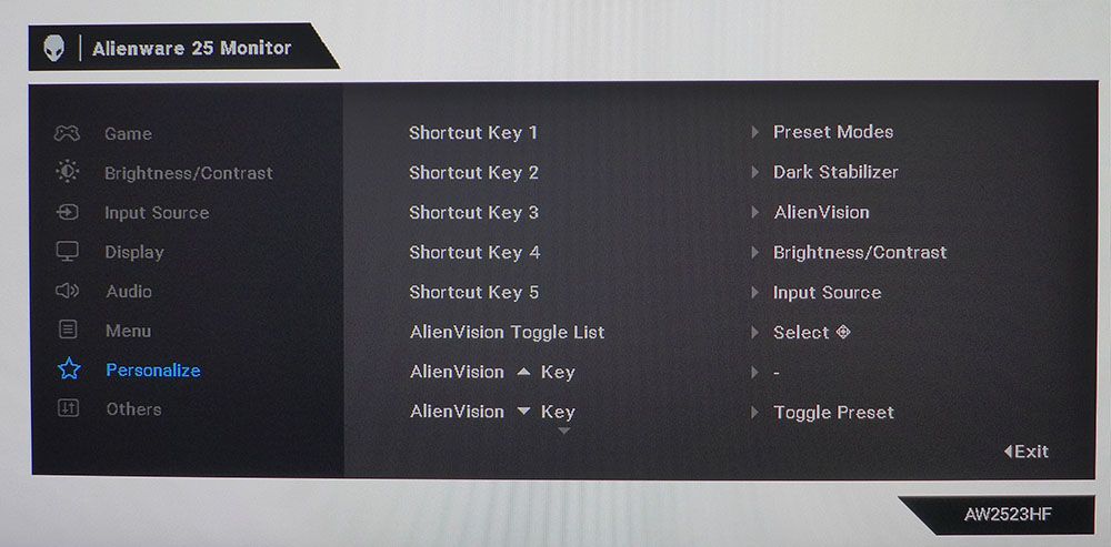Alienware AW2523HF