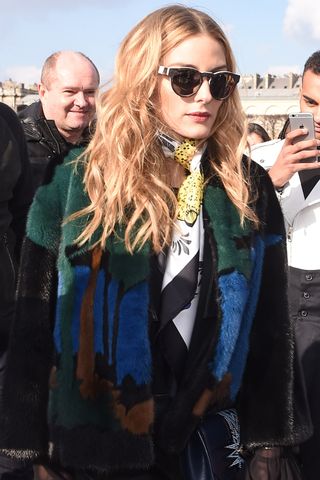 Olivia Palermo At Paris Fashion Week