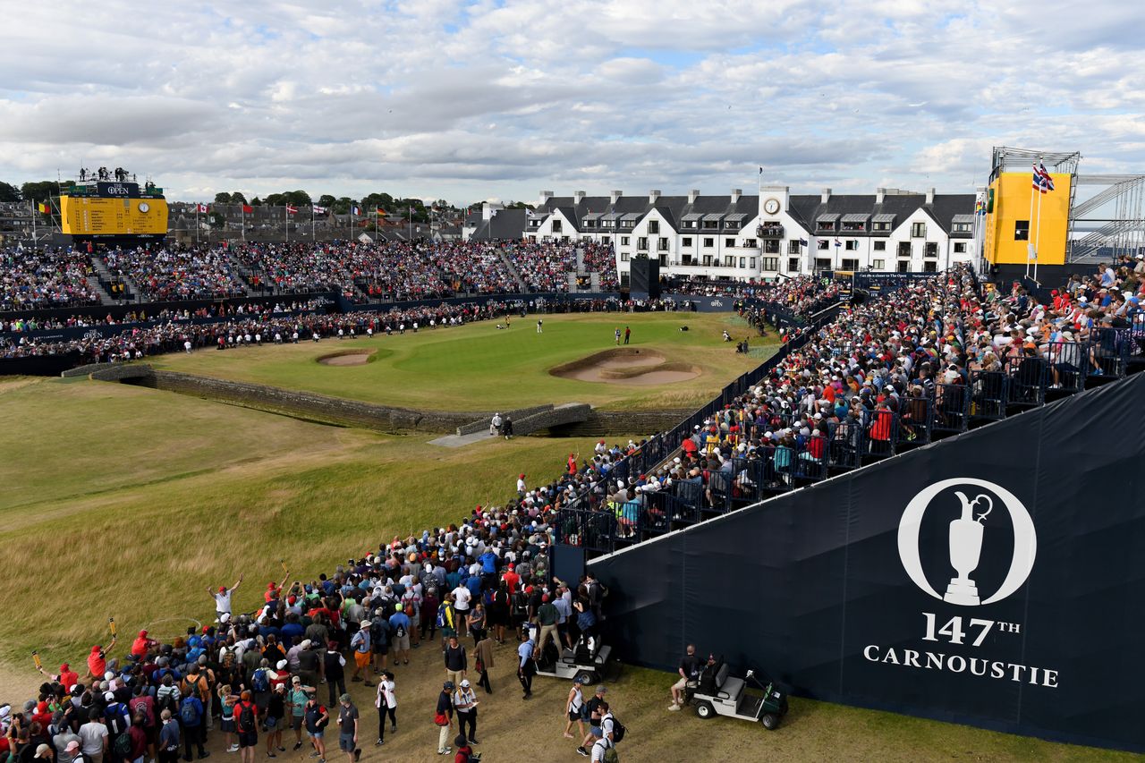 147th Open At Carnoustie Achieves Record Attendance