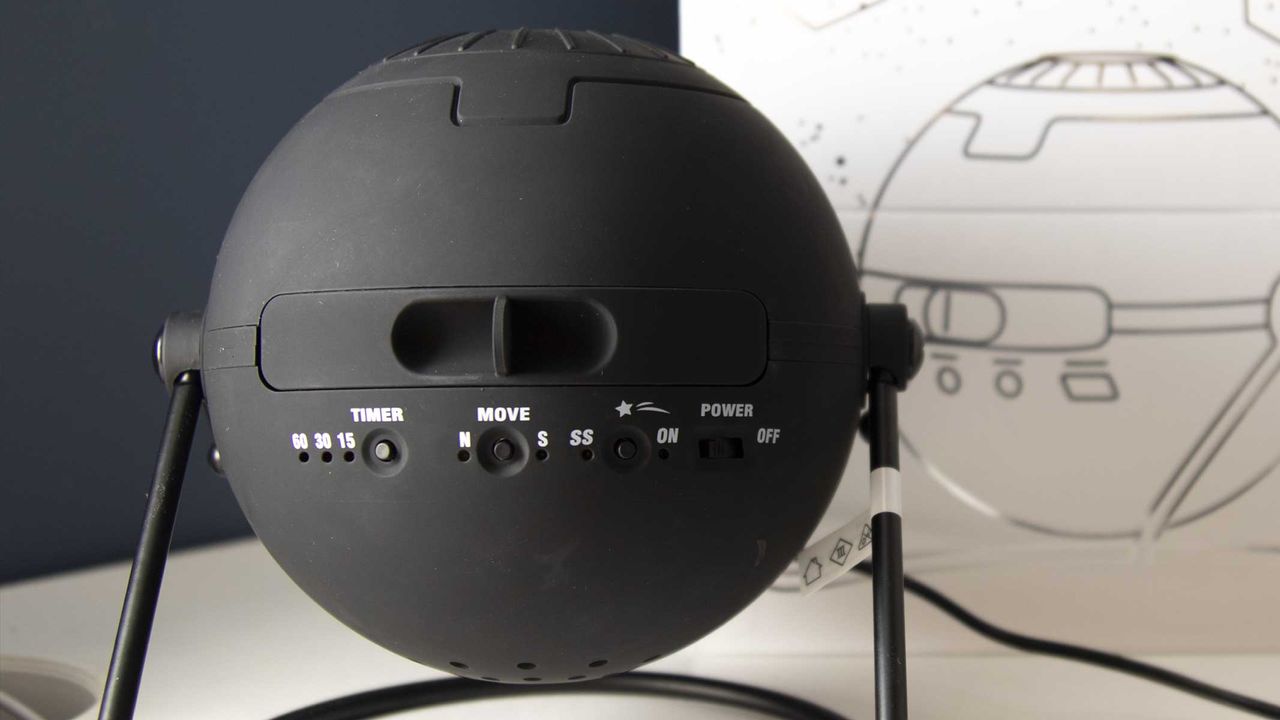 Sega homestars flux star projector buttons on device