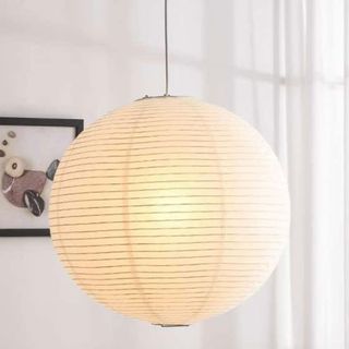 japanese rice paper pendant lamp from amazon