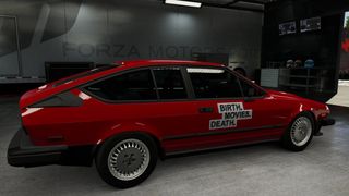 Forza 6 Birth Movies Death car decal