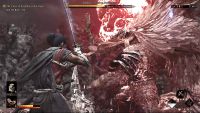 Screens from a horror samurai game