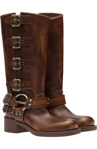 Buckles Harness Boot