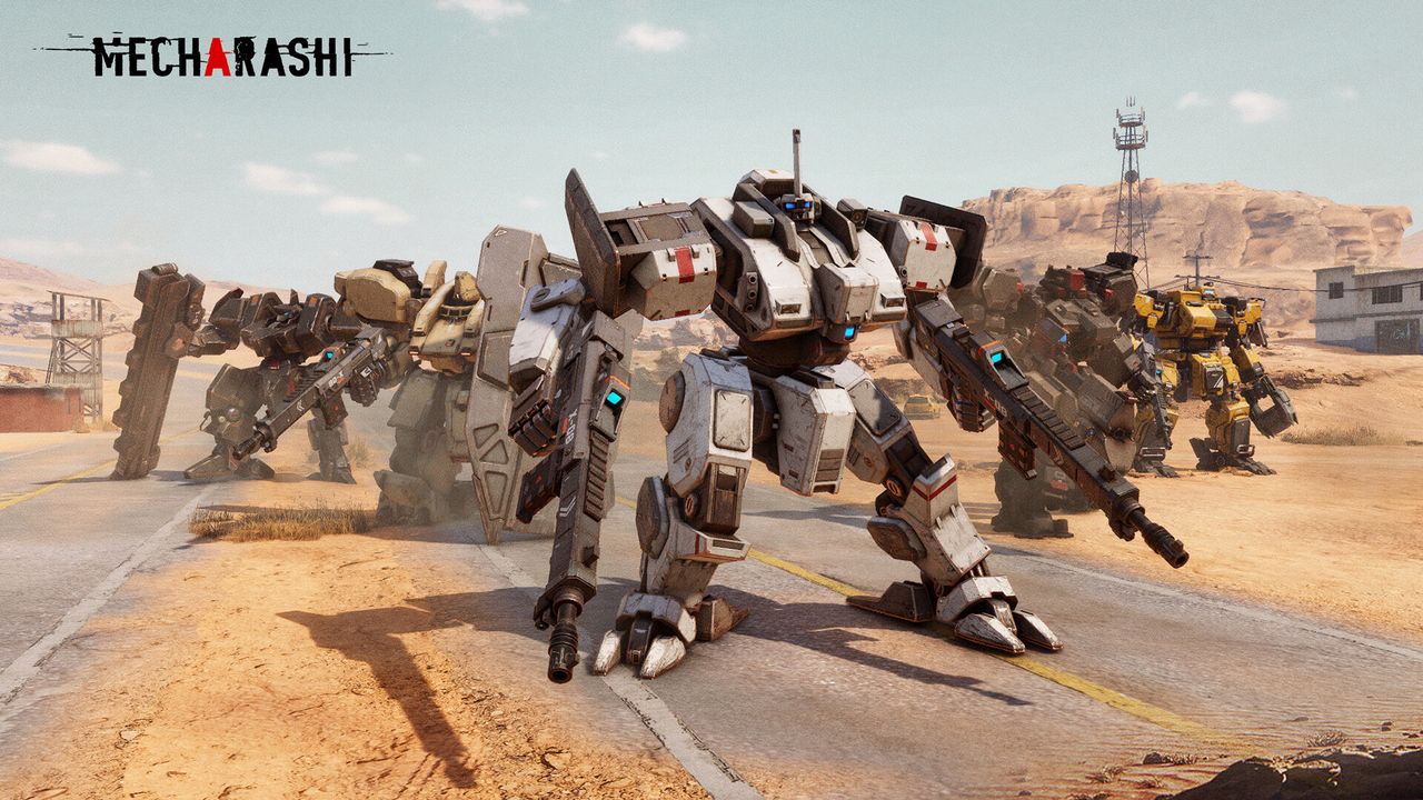 An image from mecha strategy RPG Mecharashi