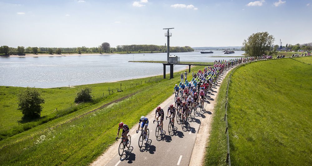 The peloton in action during stage 3 of the Giro d'Italia