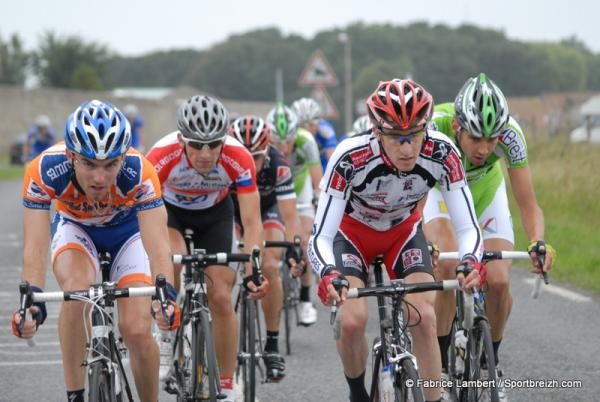 Action from the race