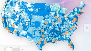 AT&T data map coverage