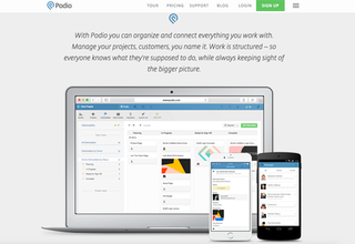 Podio project management software