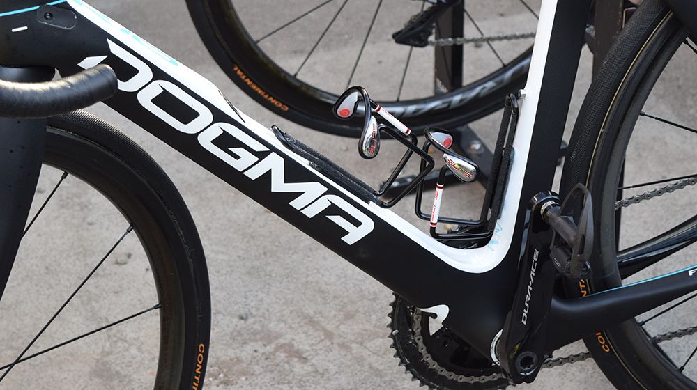 Elite Ciussi bottle cages are renowned for their performance on the cobbles