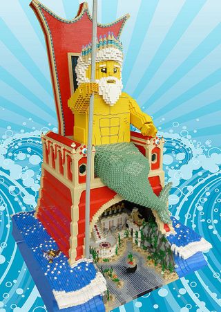 Lego Art: Poseidon
