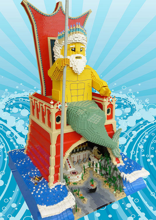 Lego Art: Poseidon