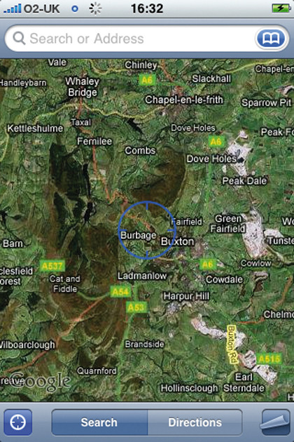 iPhone maps