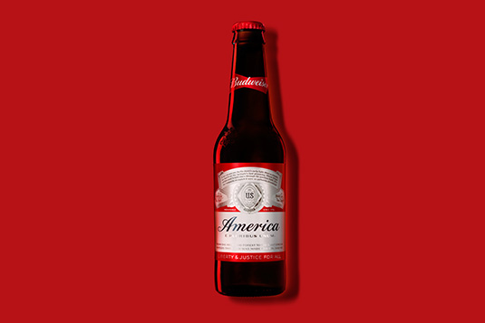 Budweiser Becomes America In A Patriotic Rebrand | Creative Bloq