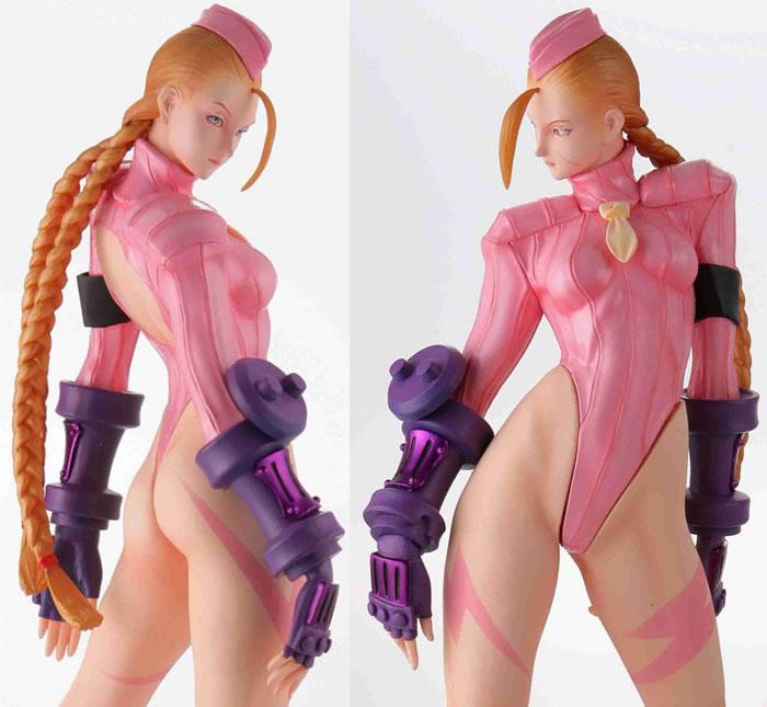 Street Fighter Zero 3 Cammy [Pink & Blue Version] - 10 PVC Figures