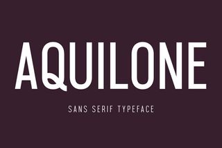 Aquilone font