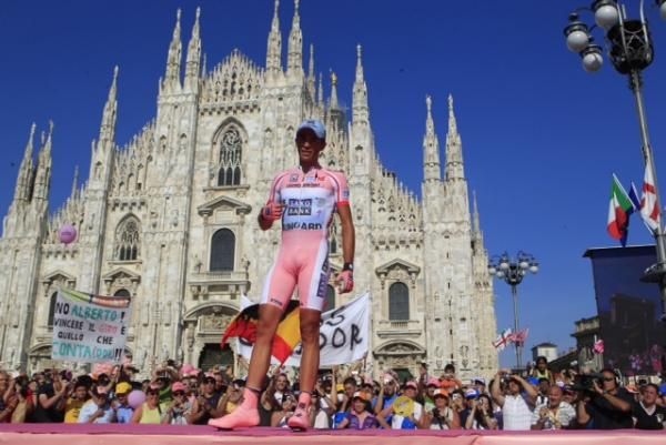 2011 Giro d'Italia champion Alberto Contador.