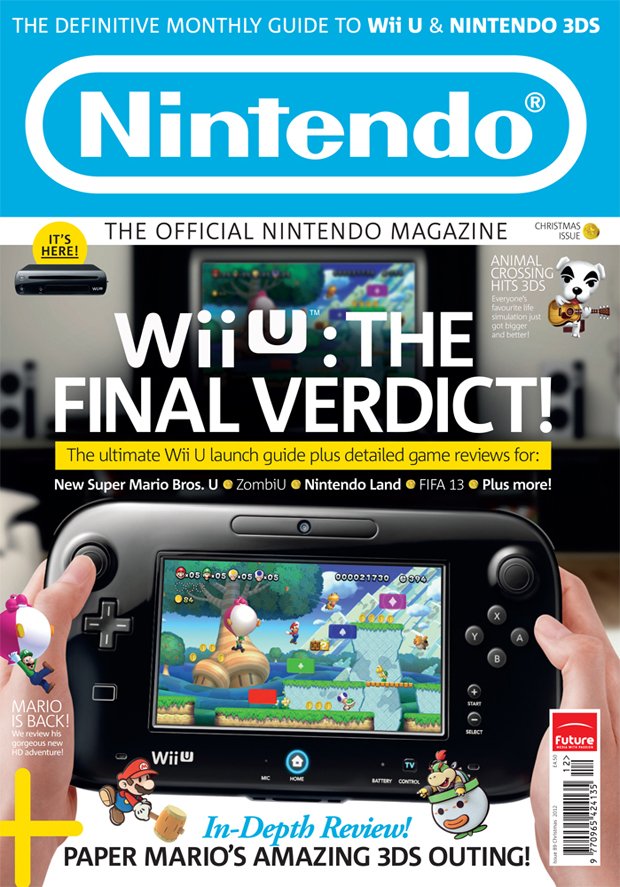 Official Nintendo Magazine reveals new look to coincide with Wii U