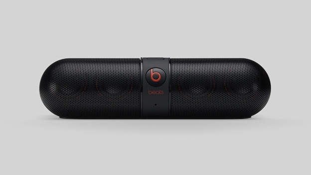 beats pill black and red