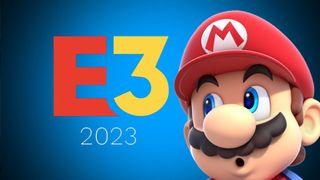 Mario looking at E3 2023