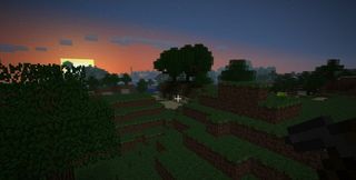 Minecraft Diary - Sunset