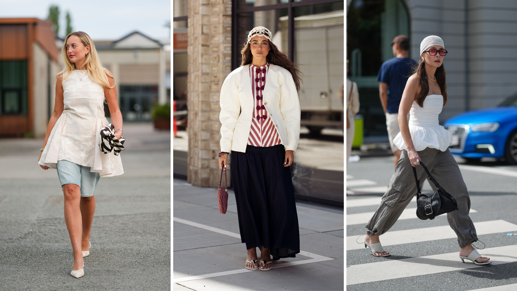 5 ways to wear peplum tops