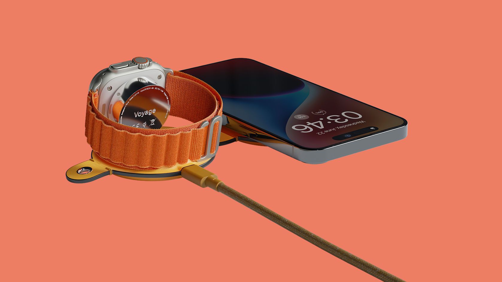 Voyage MagSafe charger by Native Union