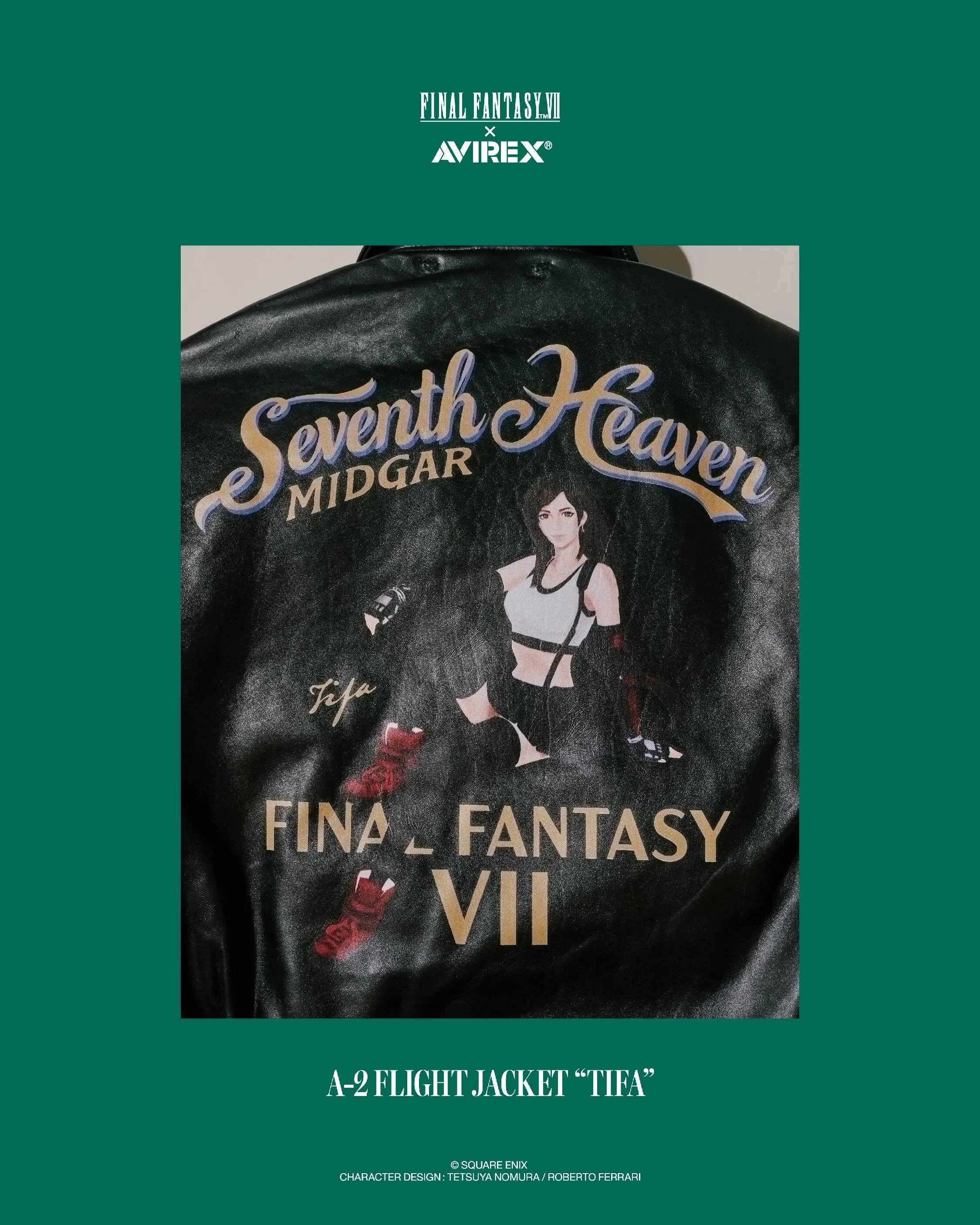 Avirex x Final Fantasy VII collection