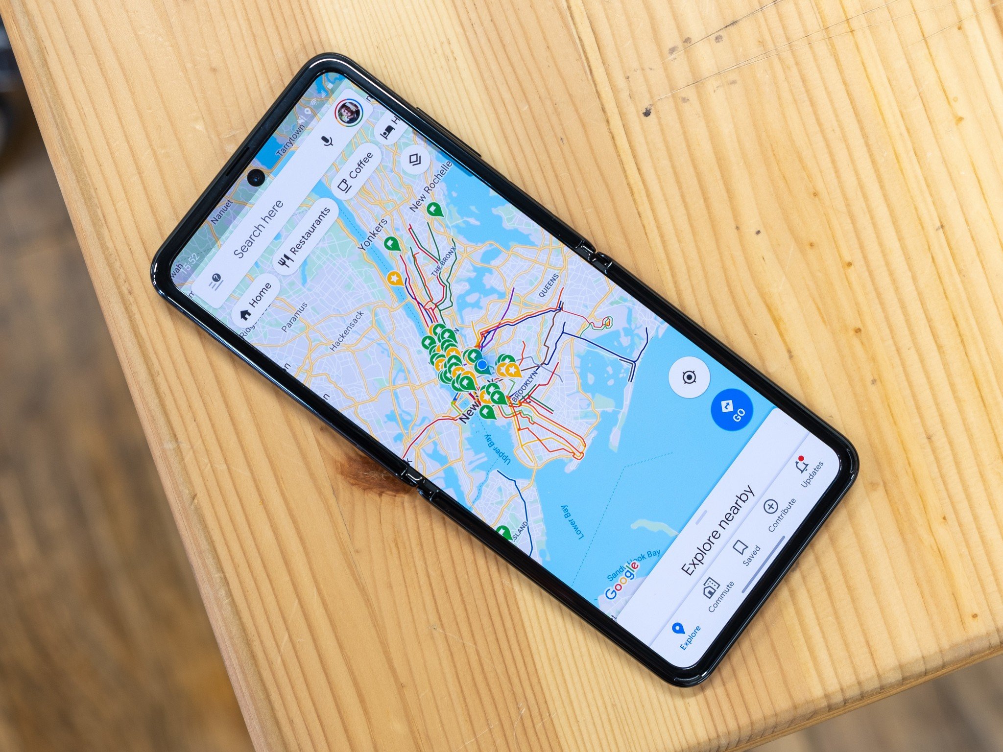 How do I use my phone as a GPS?