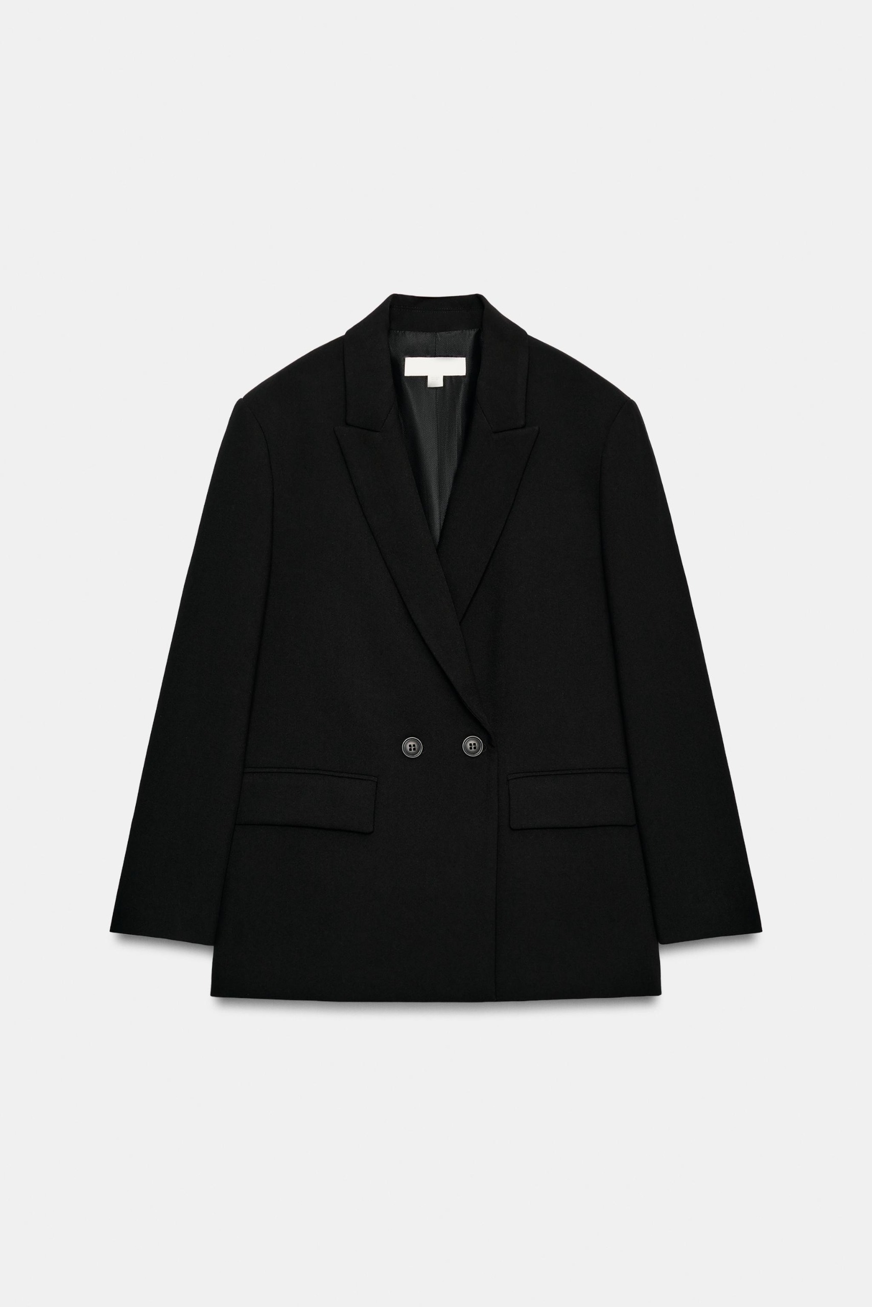 Zara, OVERSIZED DOUBLE-BREASTED BLAZER