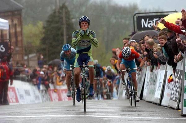 Danilo Di Luca (Liquigas) had enough time to ease up