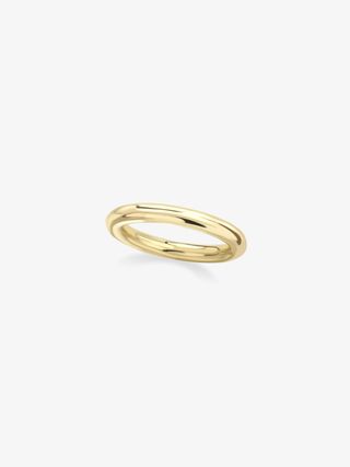 Round Wire 3mm Yellow Gold Band